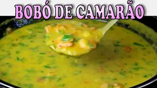 O MELHOR BOBÓ DE CAMARÃO COM BATATA BAROA - Fácil de fazer