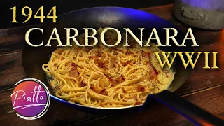 CARBONARA STORICA - Ricetta ORIGINALE del 1944