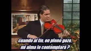 En presencia estar de Cristo violin