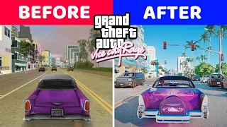 GTA Vice City With Best *Ultra Realistic* Graphics | Vice City RAGE😍For Low End PC!