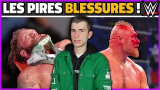 Les PIRES blessures à la WWE ! #13