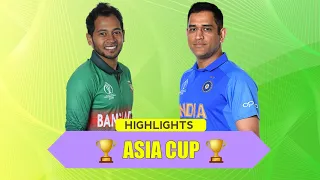 Asia Cup 2012 | India vs Bangladesh | Full Highlights | Sachin Tendulkar's 100th Century |