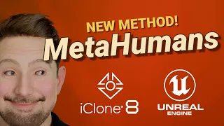 ANNOUNCEMENT: NEW MetaHuman iClone 8 method (with Unreal 5)!