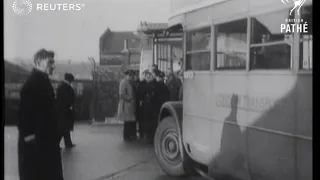 Bus drivers go on strike (1949)