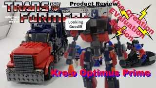 Transformers Kre-o Optimus Prime Product Review