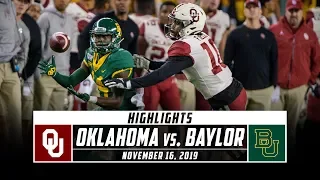 No. 10 Oklahoma vs. No. 13 Baylor Football Highlights (2019) | Stadium