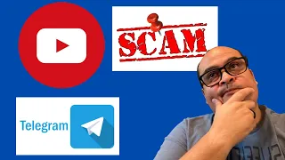 I got a scam on YouTube with Telegram!