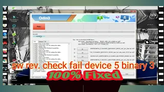 Solusi sw rev check fail device 5 binary 3