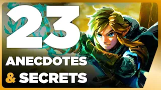 Zelda Tears of the Kingdom : 23 Secrets et Anecdotes aussi bien cachés que des Korogus ! 🔥 JV Facts