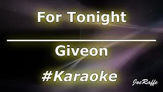 Giveon - For Tonight (Karaoke)