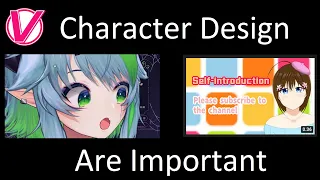 Vtuber Character Design is important