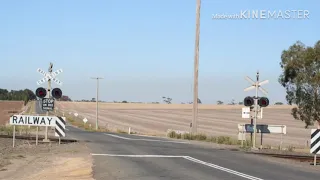 Geelong - Ballan Road Level Crossing Animation, Moorabool Victoria