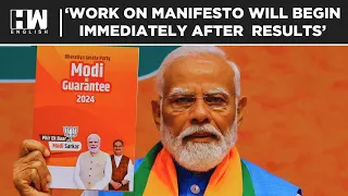 WATCH: BJP Releases 2024 Manifesto 'Modi Ki Guarantee' In Presence Of PM Modi