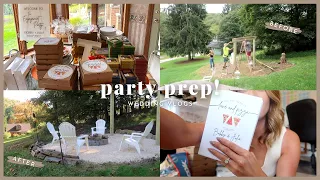 Engagement Party Prep | Wedding Vlogs
