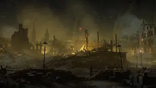 Battlefield 5 ,Air-Raid destroyed City sirens Ambience 1 hour