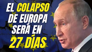 💥LAS 4 CAUSAS de porqué EUROPA se enfrentará a la MAYOR CRISIS de su HISTORIA en MENOS de 1 MES