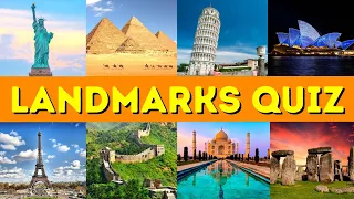 Guess The Landmark Quiz - Can you Guess the 60 Landmarks and their Country?