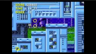 Sonic CD - Metallic Madness Zone 2