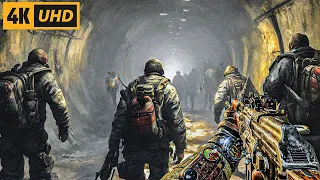 Cursed Tunnel | Immersive Ultra Realistic Graphics Gameplay [4K60FPS HDR] Metro 2033 Redux