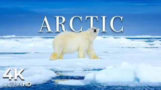 FLYING OVER ARCTIC (4K UHD) - Relaxing Music Along With Beautiful Nature Videos - 4K Video HD