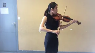 Bach violin sonata 1- Fugue