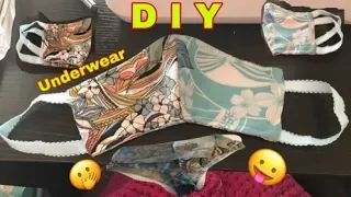 DIY FACE MASK USING  OLD UNDERWEAR / BUHAY AMERIKA