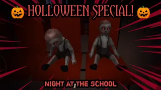 HOLLOWEEN SPECIAL! 🎃 [BlockmanGo!] Night at the school | SPRITEEE UNO