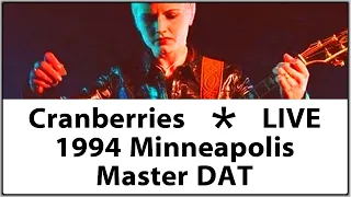 The Cranberries Performing Live 1994 Minneapolis MN USA Tour Original Concert Performance Recording