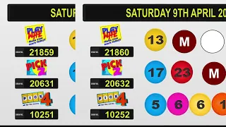 NLCB Draw Results Saturday 9th Apr 2022