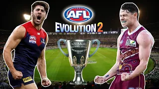 DEES VS LIONS SEMI FINAL IN AFL EVOLUTION 2