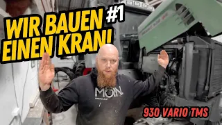 Wir bauen einen Kran für den Fendt 930 TMS #1