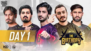 The Birthday Bash | KOD Esports | Day 1 | i8, Star , Qwerty, Bablu, Rage & many more...