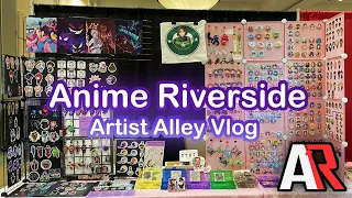 Anime Riverside Artist Alley Vlog | Studio Vlog 29