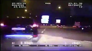 stolen car, police chase, UK dash cam