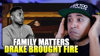 IS DRAKE UP ONE?! | DRAKE - FAMILY MATTERS (Kendrick Lamar Diss) Reaction