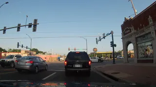 Driving around Wichita, Kansas