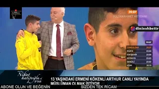 CANLI YAYINDA MÜSLÜMAN OLDU (Nihat Hatipoğlu)