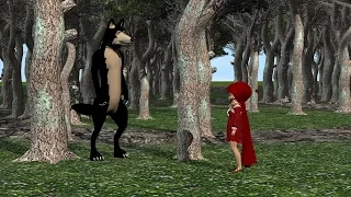 The Little Red Riding Hood 3D Animation Film