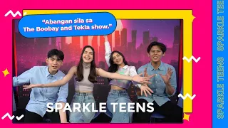 The Sparkle Teens reveal their celebrity crushes! (Online Exclusive)