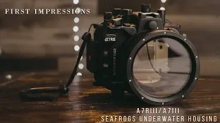 First Impressions of Seafrogs Underwater Housing for SONY Alpha A7R III & A7 III