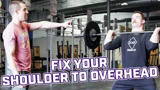 How to Easily Fix Your Shoulder to Overhead - Tips for consistency and control