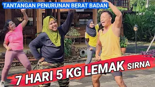 AEROBIK PENURUNAN BERAT BADAN DALAM 7 HARI | TARGET 5 KG