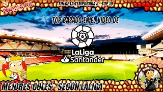 Top 10 - Mejores goles del Rayo Vallecano 2021/22 (Según LaLiga Santander)