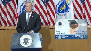 Gov. Baker warns Massachusetts residents about expected rise in COVID-19 cases