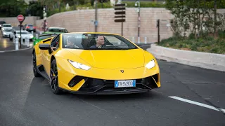 Lamborghini Huracan Performante Spyder - LOUD Accelerations & Revs !