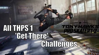 Tony Hawks Pro Skater 1 + 2: All THPS 1 'Get There's' Completed (First on YouTube)