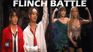 Flinch w/ BLACKPINK and BTS | WHO WIN?