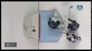 Jaroslav Halak Amazing Save Against Columbus 2/23/13