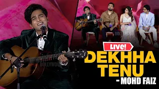 17yrs Old Mohammad Faiz Singing Dekhha Tenu 2.0 LIVE in Public | What a Voice!| Mr & Mrs Mahi