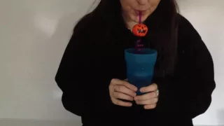 Battery Powered Screaming Halloween Straw